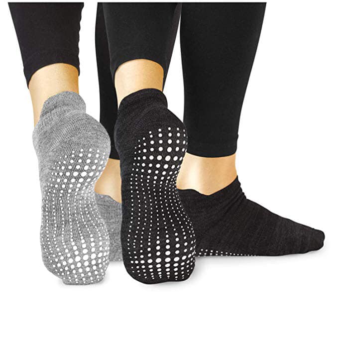Black Non-slip Grip socks
